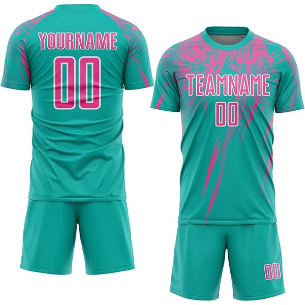 Amazon.com : Generic Custom Soccer Jerseys for Men Women